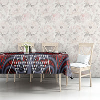 Aotearoa Iwi Ngapuhi Tablecloth Maori Motif Tribal