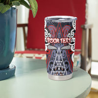 Personalised Aotearoa Iwi Ngapuhi Tumbler Cup Maori Motif Tribal