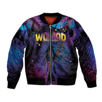 Aotearoa Arts Festival 2025 Bomber Jacket Maori Music Art Dance - Rhythmic Vibes