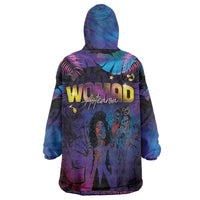 Aotearoa Arts Festival 2025 Wearable Blanket Hoodie Maori Music Art Dance - Rhythmic Vibes