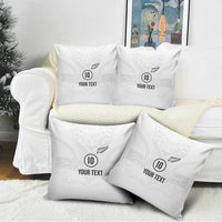Custom New Zealand Football Pillow Cover The Whites-Sporty T90 Style LT03 - Polynesian Pride