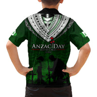 Norfolk Island ANZAC Day Hawaiian Shirt Soldier Lest We Forget Camouflage LT03 - Polynesian Pride