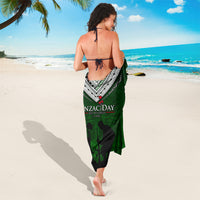 Norfolk Island ANZAC Day Sarong Soldier Lest We Forget Camouflage LT03 - Polynesian Pride