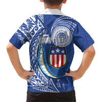 Personalised American Samoa Flag Day Hawaiian Shirt Fautasi Race Fagatogo-Iseula O Le Moana Sailfish Tribal Style LT03 - Polynesian Pride