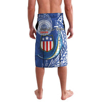 Personalised American Samoa Flag Day Lavalava Fautasi Race Fagatogo-Iseula O Le Moana Sailfish Tribal Style LT03 - Polynesian Pride