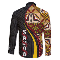 Samoa Siapo Ula Fala Family Matching Mermaid Dress and Hawaiian Shirt Polynesian Tribal Pattern LT03 - Polynesian Pride
