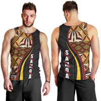 Samoa Siapo Ula Fala Men Tank Top Polynesian Tribal Pattern LT03 - Polynesian Pride