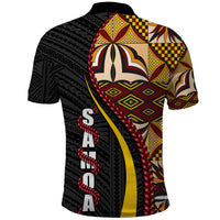 Samoa Siapo Ula Fala Polo Shirt Polynesian Tribal Pattern LT03 - Polynesian Pride