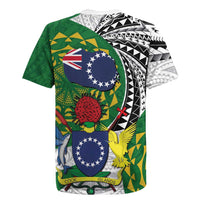 Cook Islands Independence Day Rugby Jersey National Flag and Emblem with Tatau Tattoo