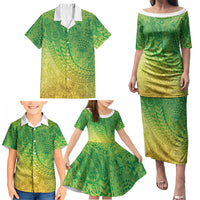 Hawaiian Turtles and Leis Family Matching Puletasi and Hawaiian Shirt Tribal Kakau Pattern Fresh Summer Vibe LT03 - Polynesian Pride