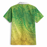 Hawaiian Turtles and Leis Hawaiian Shirt Tribal Kakau Pattern Fresh Summer Vibe LT03 - Polynesian Pride