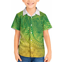 Hawaiian Turtles and Leis Hawaiian Shirt Tribal Kakau Pattern Fresh Summer Vibe LT03 - Polynesian Pride