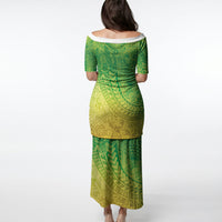 Hawaiian Turtles and Leis Puletasi Tribal Kakau Pattern Fresh Summer Vibe LT03 - Polynesian Pride