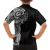 Polynesian Art Traditional Tattoo Pattern Kid Hawaiian Shirt