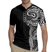 Polynesian Art Traditional Tattoo Pattern Rugby Jersey
