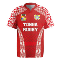 Custom Tonga Pacific Rugby 2024 Rugby Jersey Ngatu Tribal Pattern