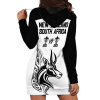 South Africa and New Zealand Hoodie Dress Champion History Go Final 2023 Vintage Style LT03 - Polynesian Pride