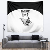 South Africa and New Zealand Tapestry Champion History Go Final 2023 Vintage Style LT03 - Polynesian Pride