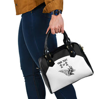 Personalised South Africa and New Zealand Shoulder Handbag Champion History Go Final 2023 Vintage Style LT03 - Polynesian Pride