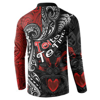 Aotearoa Toitu Te Tiriti Button Sweatshirt New Zealand Honour the Treaty - Te Tiriti Is Us