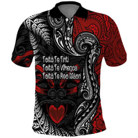 Aotearoa Toitu Te Tiriti Polo Shirt New Zealand Honour the Treaty - Te Tiriti Is Us