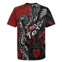 Aotearoa Toitu Te Tiriti Rugby Jersey New Zealand Honour the Treaty - Te Tiriti Is Us