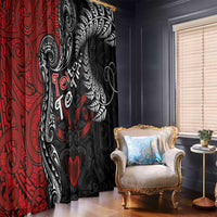 Aotearoa Toitu Te Tiriti Window Curtain New Zealand Honour the Treaty - Te Tiriti Is Us