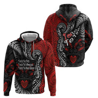 Aotearoa Toitu Te Tiriti Zip Hoodie New Zealand Honour the Treaty - Te Tiriti Is Us LT03 - Polynesian Pride