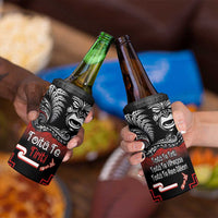 Aotearoa Toitu Te Tiriti 4 in 1 Can Cooler Tumbler New Zealand Honour the Treaty - Fight Together