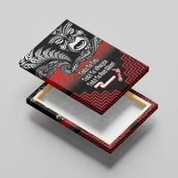 Aotearoa Toitu Te Tiriti Canvas Wall Art New Zealand Honour the Treaty - Fight Together LT03 - Polynesian Pride