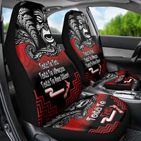 Aotearoa Toitu Te Tiriti Car Seat Cover New Zealand Honour the Treaty - Fight Together LT03 - Polynesian Pride