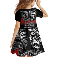 Aotearoa Toitu Te Tiriti Family Matching Mermaid Dress and Hawaiian Shirt New Zealand Honour the Treaty - Fight Together