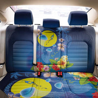 Palau Jellyfish Back Car Seat Cover Ocean Heritage Tropical Plants - Polynesian Pride