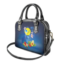 Palau Jellyfish Shoulder Handbag Ocean Heritage Tropical Plants - Polynesian Pride