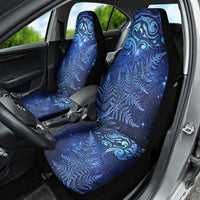 New Zealand Matariki Car Seat Cover Maori Pattern and Silver Fern