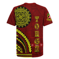 Kolisi Tonga Atele Rugby Jersey Ngatu and Polynesian Pattern LT03 - Polynesian Pride