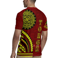 Kolisi Tonga Atele Rugby Jersey Ngatu and Polynesian Pattern LT03 - Polynesian Pride