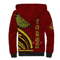 Kolisi Tonga Atele Sherpa Hoodie Ngatu and Polynesian Pattern LT03 - Polynesian Pride
