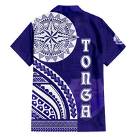 Tupou College Toloa Family Matching Long Sleeve Bodycon Dress and Hawaiian Shirt Ngatu and Polynesian Pattern