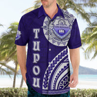 Tupou College Toloa Hawaiian Shirt Ngatu and Polynesian Pattern