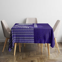 Tupou College Toloa Tablecloth Ngatu and Polynesian Pattern