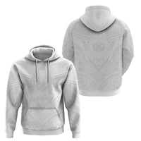 Samoan Lotu a Tamaiti Hoodie Coat of Arms and Polynesian Pattern