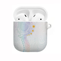 Hawaiian Tribal Tattoo and Plumeria AirPods Case Polynesian Pattern Sweet