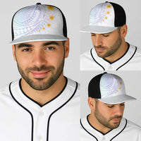 Hawaiian Tribal Tattoo and Plumeria Baseball Net Cap Polynesian Pattern Sweet