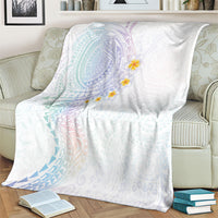 Hawaiian Tribal Tattoo and Plumeria Blanket Polynesian Pattern Sweet