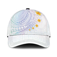 Hawaiian Tribal Tattoo and Plumeria Classic Cap Polynesian Pattern Sweet