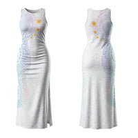 Hawaiian Tribal Tattoo and Plumeria Family Matching Tank Maxi Dress and Hawaiian Shirt Polynesian Pattern Sweet