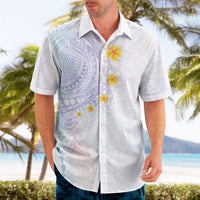 Hawaiian Tribal Tattoo and Plumeria Hawaiian Shirt Polynesian Pattern Sweet