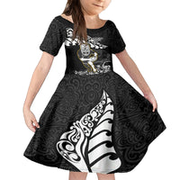 custom-new-zealand-rugby-family-matching-off-shoulder-short-dress-and-hawaiian-shirt-maori-warrior-rugby-silver-fern-tribal-pattern
