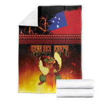 Samoan Siva Afi Blanket Tribal Performers of Samoan Fire Knife Dancing